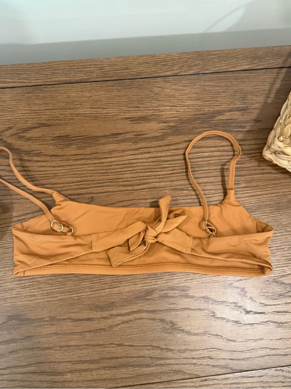 Monday Swimwear Caramel Bahama top (S)